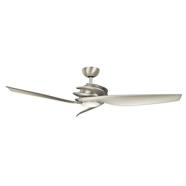 kichler-300700ni-protruding-mount-60-ceiling-fan-with-light-brushed-nickel-silve image 1