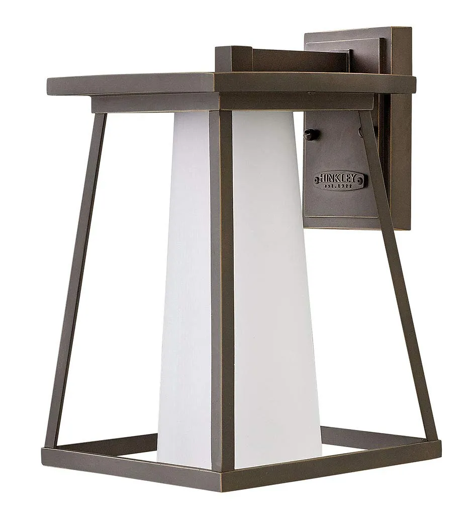 hinkley-burke-2794oz-transitional-one-light-outdoor-wall-mount-oil-rubbed-bronze image 1