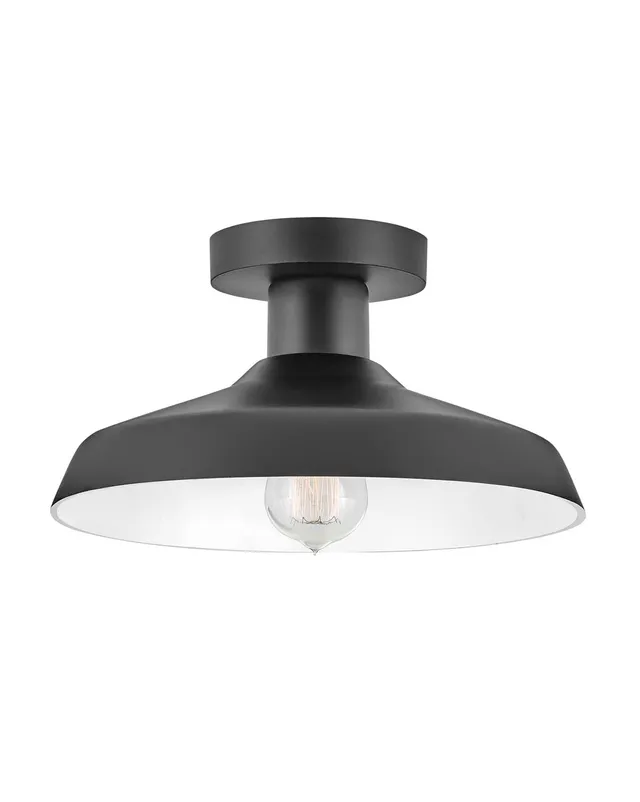 hinkley-forge-12072al-small-outdoor-flush-mount-light-fixture-warehouse-industri image 1