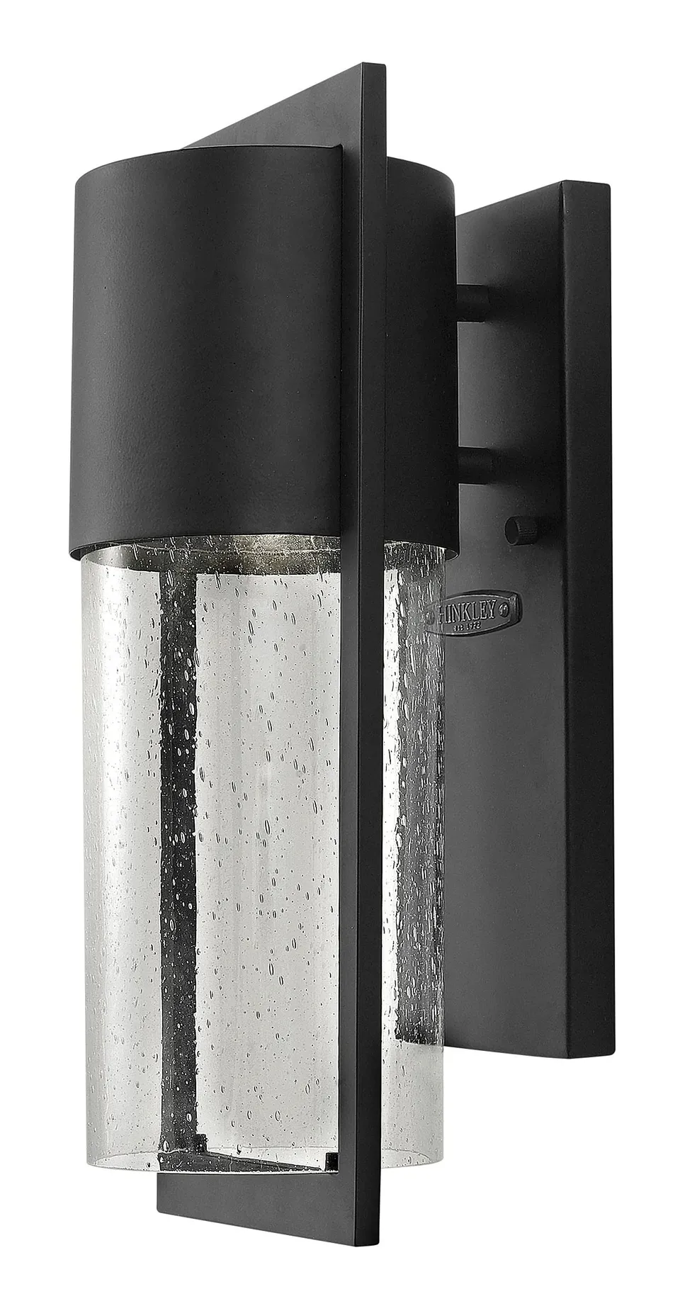 hinkley-shelter-small-outdoor-wall-lantern-in-black-dark-sky-compliant-led image 1