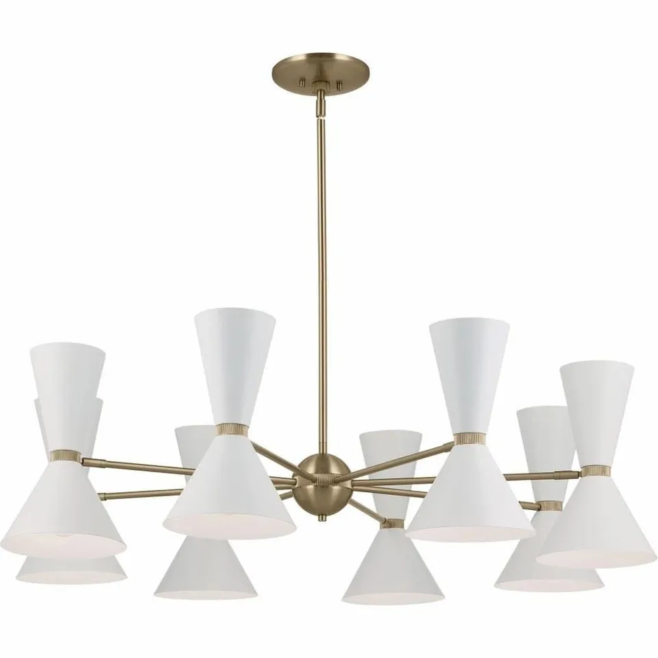 kichler-phix-48-75-16-light-chandelier-in-champagne-bronze-with-white-shades image 1