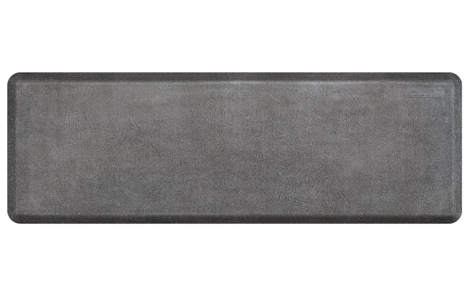 wellnessmats-vintage-leather-6-x-2-granite-steel-anti-fatigue-mat-gently-used image 1