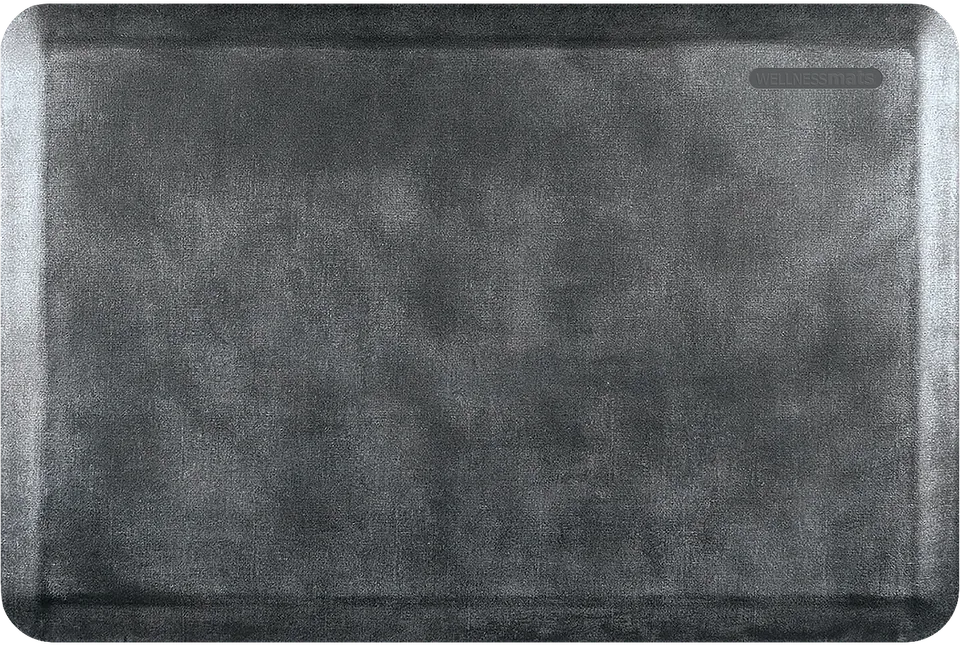 wellnessmats-linen-collection-anti-fatigue-mat-3-x-2-onyx image 1