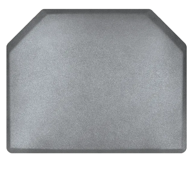 wellnessmats-salon-rectangle-mat-4-x-5-slate-w-cart-path-no-depression image 1