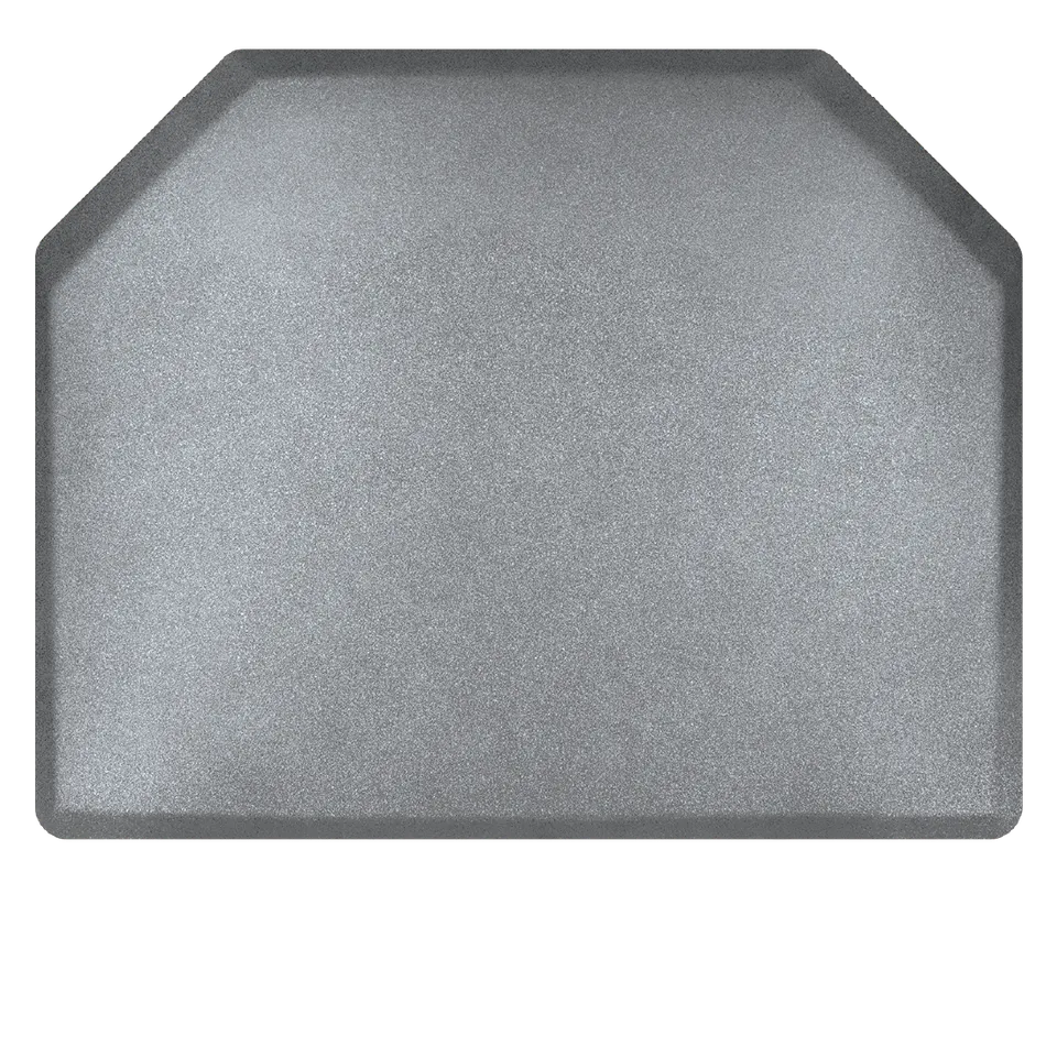 wellnessmats-salon-rectangle-mat-4-x-5-slate-w-cart-path-no-depression image 1