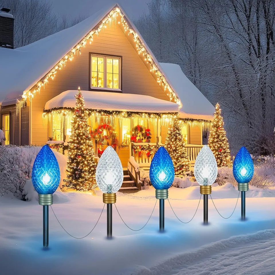 brightown-2-pack-total-22-ft-plug-in-10-led-jumbo-c9-strawberry-lights-for-xmas- image 1