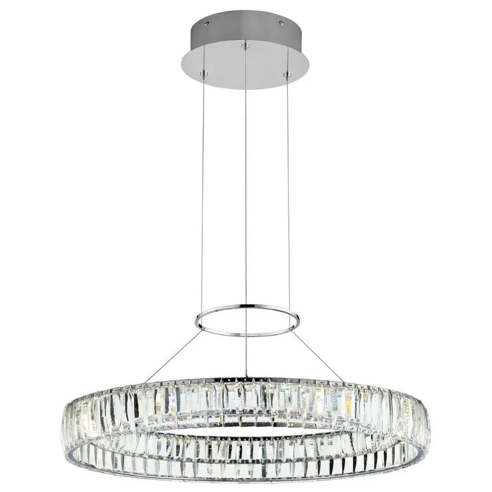 kichler-elan-83625-annette-led-pendant-light-chrome image 1