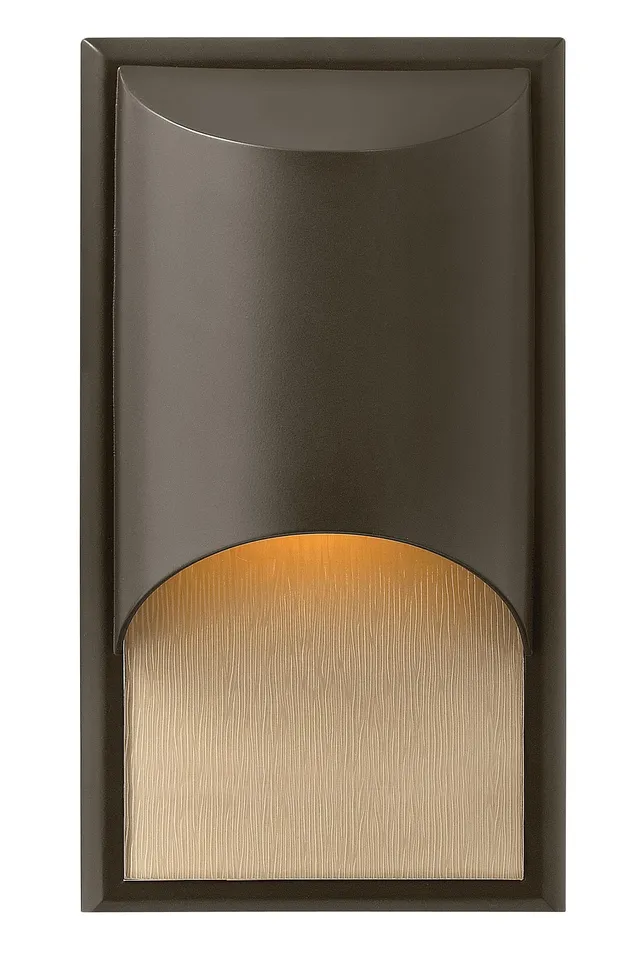 hinkley-1830bz-led-cascade-one-light-outdoor-wall-mount-bronze image 1