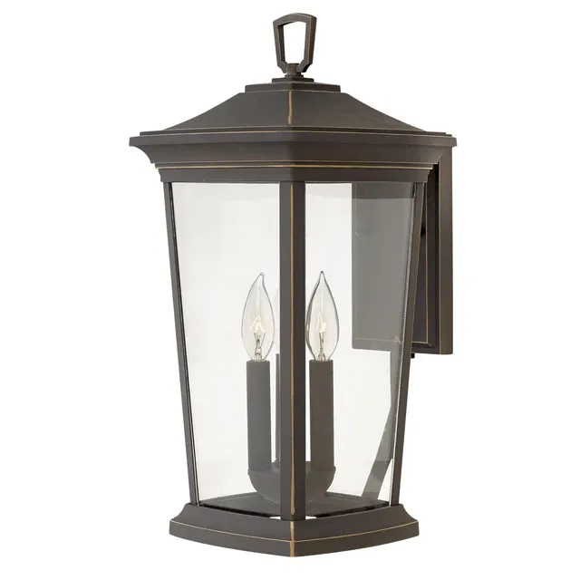 hinkley-bromley-three-light-4w-led-large-wall-mount-lantern-oil-rubbed-bronze image 1