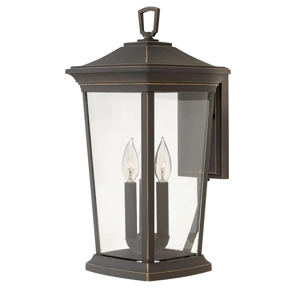 hinkley-bromley-three-light-4w-led-large-wall-mount-lantern-oil-rubbed-bronze image 1
