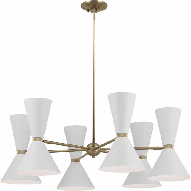 kichler-phix-12-light-chandelier-champagne-bronze-with-white-shades-38-75-diamet image 1