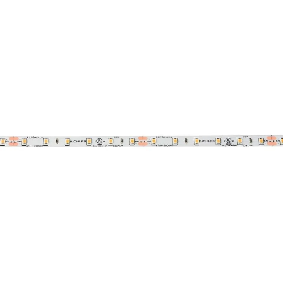 kichler-led-high-tape-6t120h30wh-20ft-24v-3000k-high-output-led-tape-light image 1