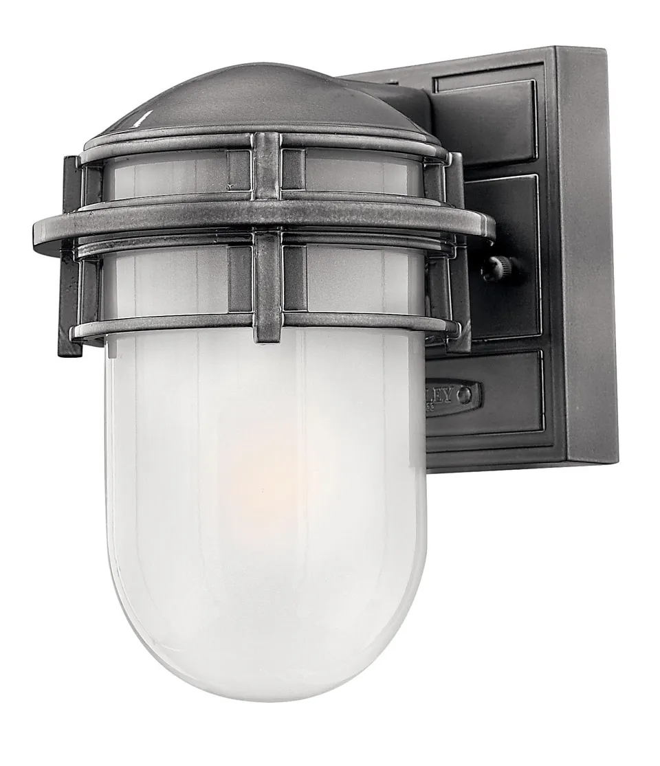 hinkley-1956he-reef-transitional-one-light-outdoor-wall-mount-in-pewter-nickel-s image 1