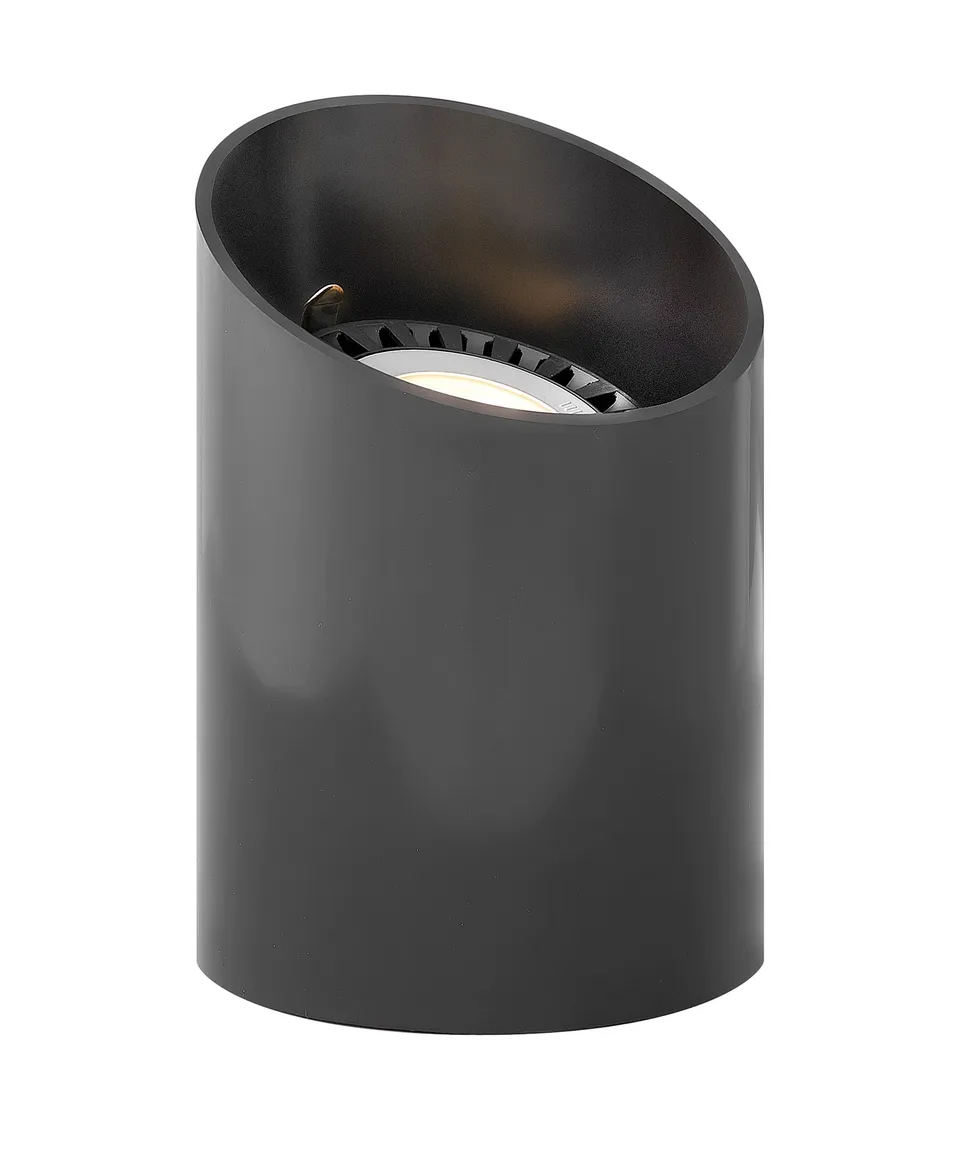 hinkley-lighting-1598bk-large-ellipse-path-light-12-watt-t5-wedge-base-bulb-blac image 1