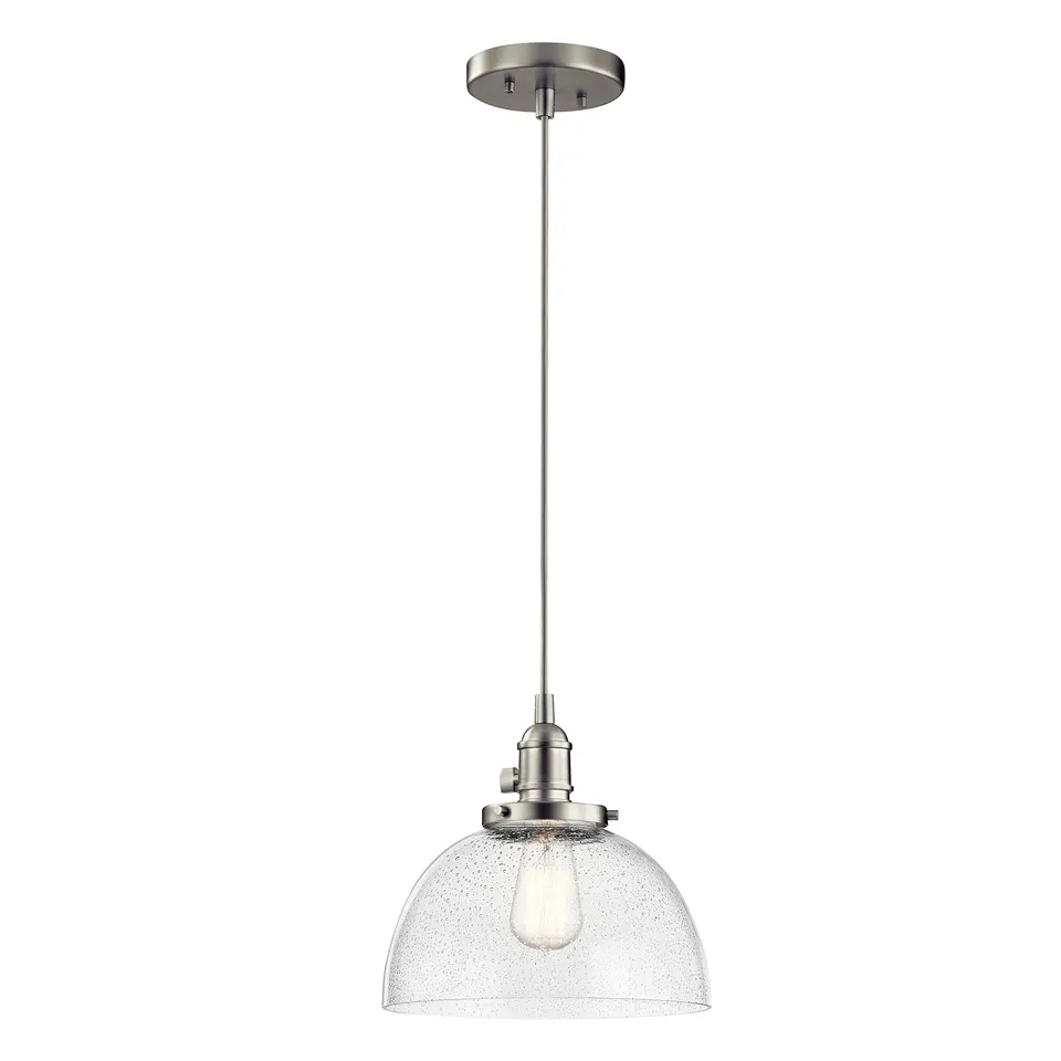 kichler-avery-9-25-1-light-wall-sconce-brushed-nickel-clear-seeded-glass-damp-ra image 1