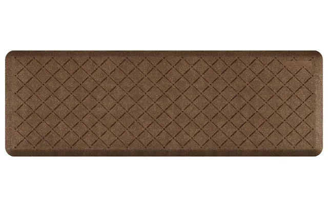 wellnessmats-arbor-collection-anti-fatigue-mat-6-x-2-granite-copper-gently-used image 1