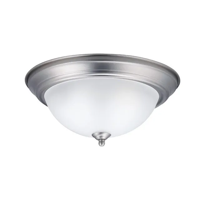 kichler-13-25-2-light-flush-mount-ceiling-light-in-brushed-nickel-with-satin-etc image 1
