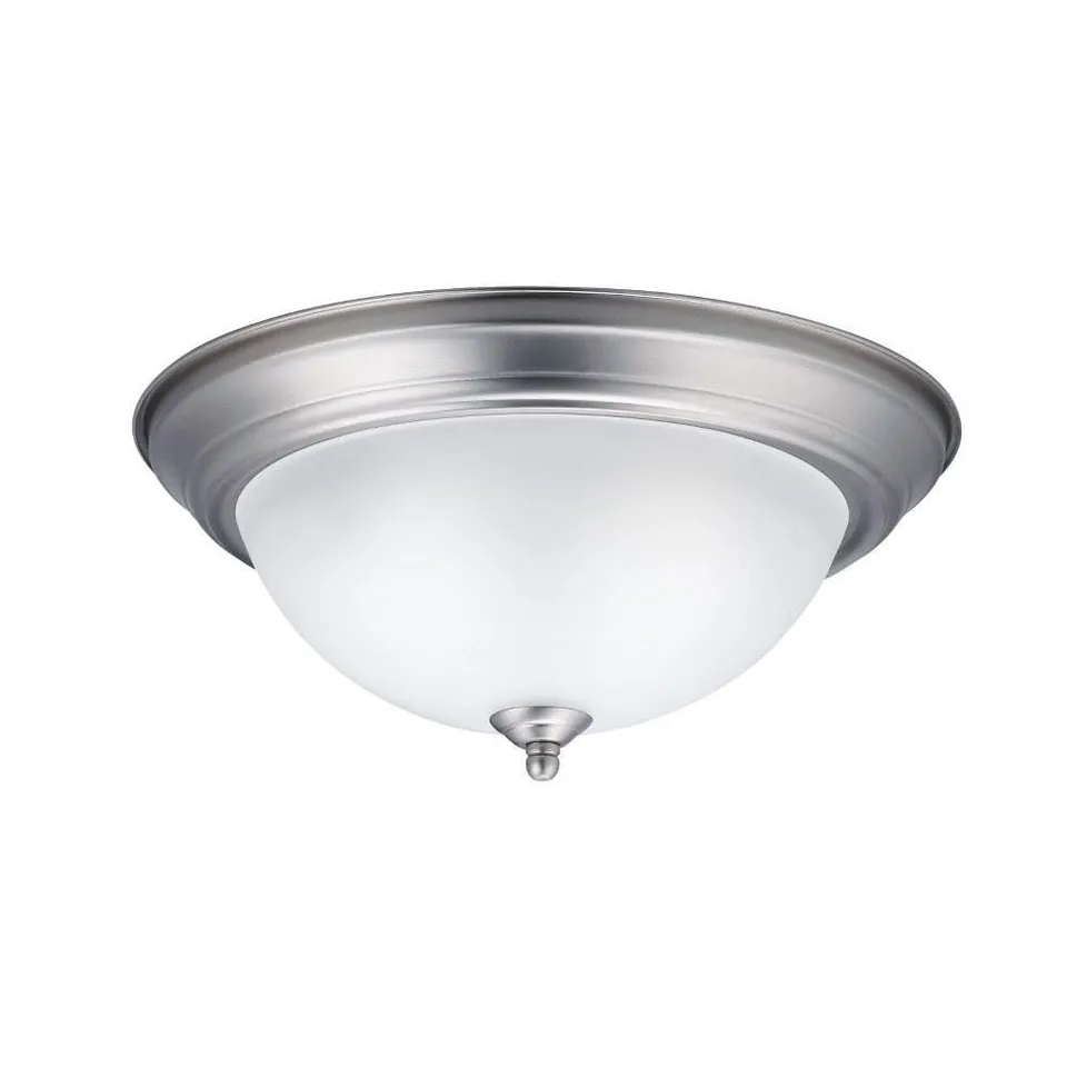 kichler-13-25-2-light-flush-mount-ceiling-light-in-brushed-nickel-with-satin-etc image 1