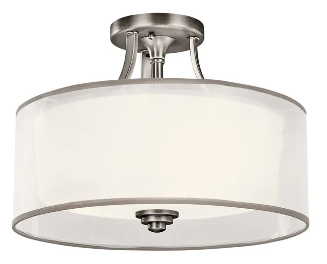 kichler-lacey-15-inch-3-light-semi-flush-mount-in-antique-pewter-42386ap-with-or image 1
