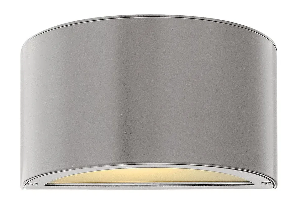 hinkley-luna-extra-small-wall-mount-down-light-outdoor-lantern-integrated-led-al image 1