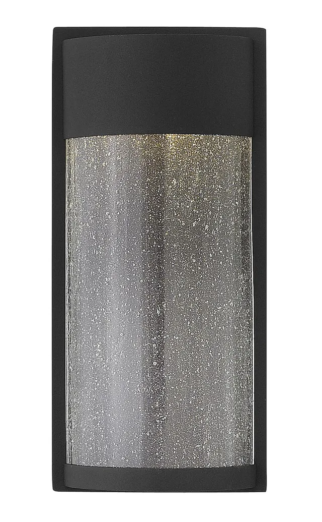 hinkley-shelter-small-wall-mount-outdoor-lantern-with-integrated-led-aluminum-cl image 1