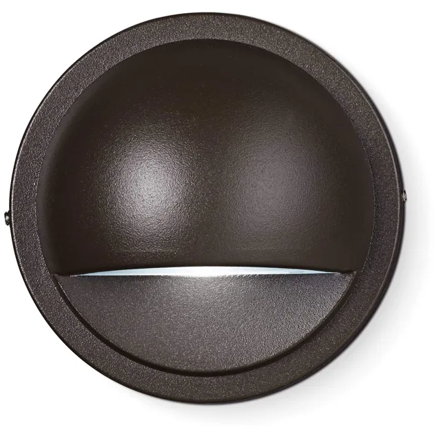 kichler-half-moon-led-deck-light-architectural-bronze-3000k-low-voltage-15764azt image 1