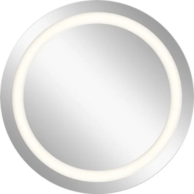 kichler-elan-signature-led-backlit-mirror-chrome-33-5-x-33-5 image 1