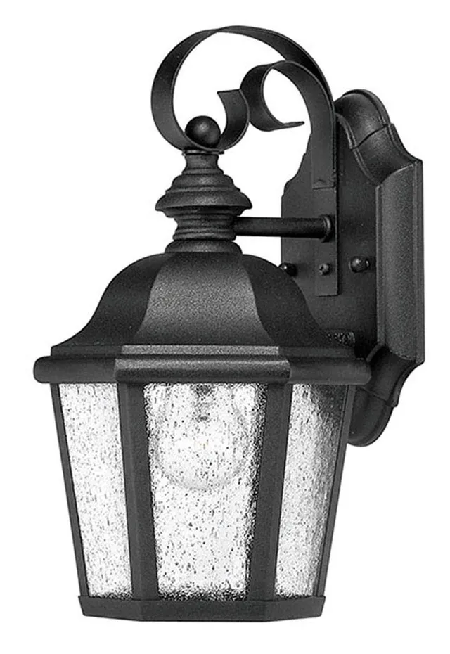 hinkley-edgewater-1674bk-led-outdoor-wall-light-black-finish-integrated-led-mode image 1
