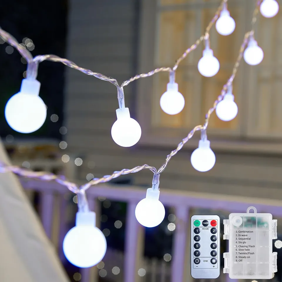 brightown-21ft-60-led-battery-operated-globe-fairy-lights-with-remote-8-modes-co image 1