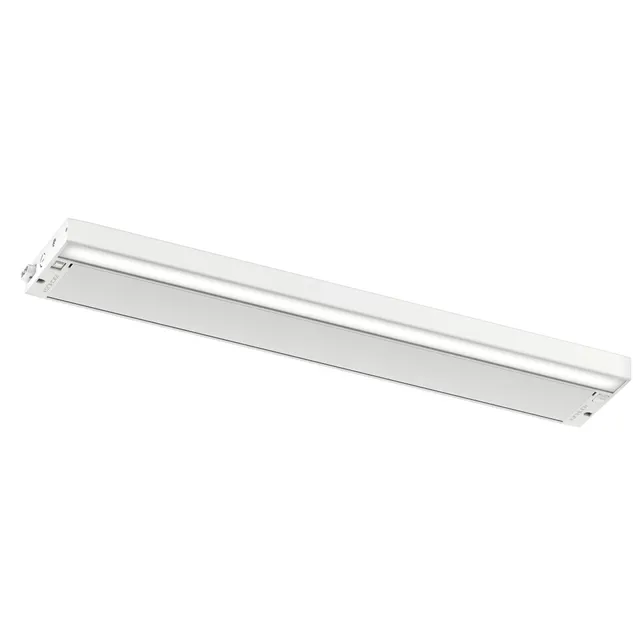 kichler-6u-series-22-120v-led-under-cabinet-light-in-white-2700k-3000k-selectabl image 1