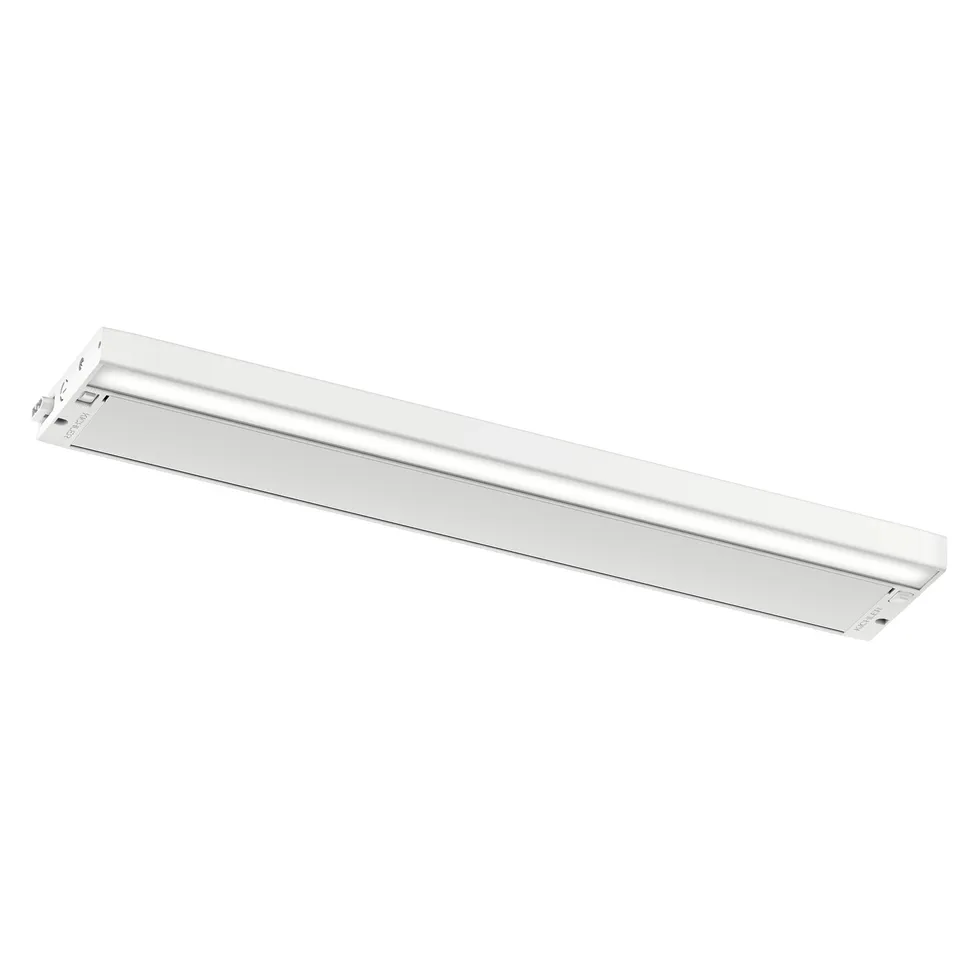 kichler-6u-series-22-120v-led-under-cabinet-light-in-white-2700k-3000k-selectabl image 1