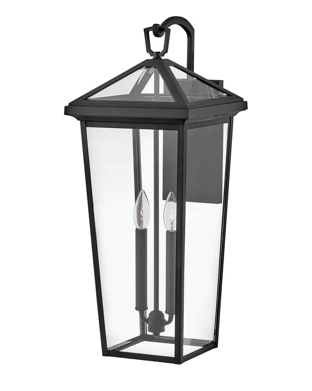 hinkley-alford-place-large-outdoor-led-wall-mount-lantern-museum-black image 1