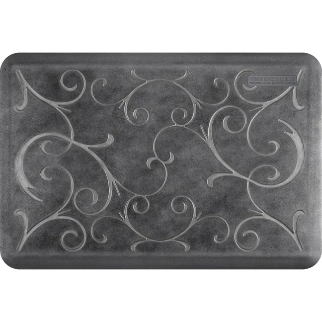 wellnessmats-bella-3-x-2-onyx-anti-fatigue-mat-bold-and-comfortable image 1