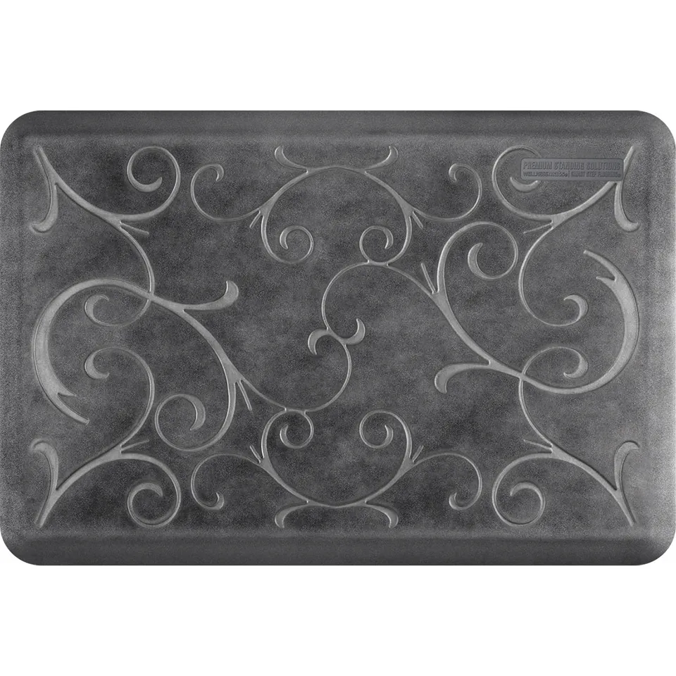 wellnessmats-bella-3-x-2-onyx-anti-fatigue-mat-bold-and-comfortable image 1