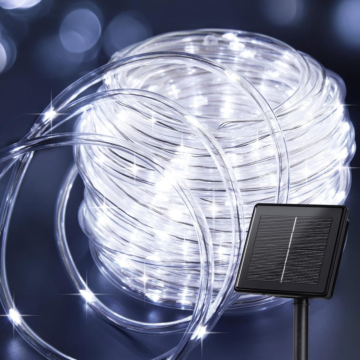 brightown-solar-rope-lights-39ft-100led-outdoor-solar-string-lights image 1