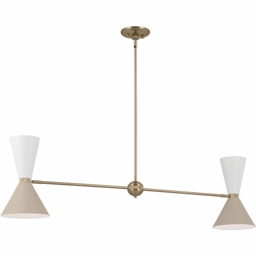 kichler-phix-4-light-linear-chandelier-champagne-bronze-mid-century-linear-chand image 4