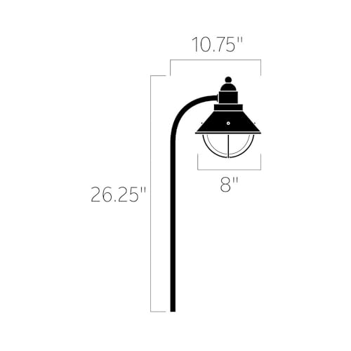 kichler-15239oz-seaside-path-spread-1-light-120v-olde-bronze image 5