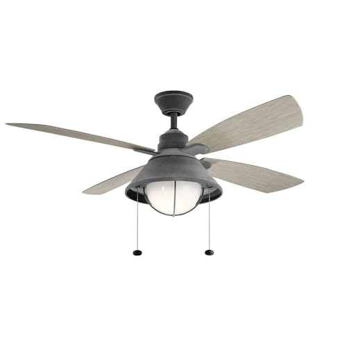 kichler-seaside-54-ceiling-fan-in-weathered-zinc-with-integrated-led-light-31018 image 6