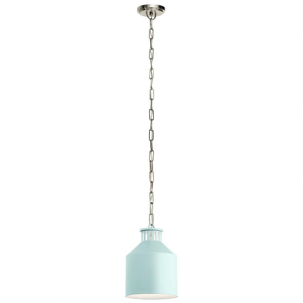 kichler-44306lbl-montauk-transitional-one-light-mini-pendant-in-bronze-dark-with image 1