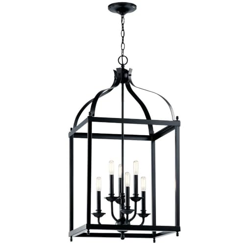 kichler-larkin-6-light-pendant-chandelier-black-36-25 image 6