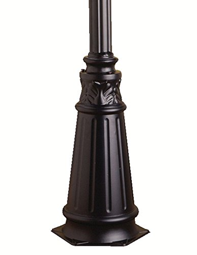 kichler-9510bk-outdoor-post-black-72-inch-aluminum-accessory image 7