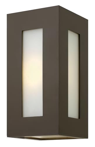hinkley-dorian-contemporary-one-light-small-outdoor-wall-mount-bronze-finish image 7