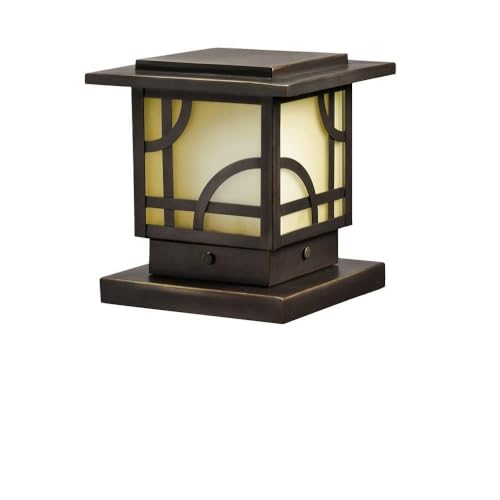 kichler-15474oz-larkin-estates-post-light-olde-bronze-brass-construction-1-light image 2
