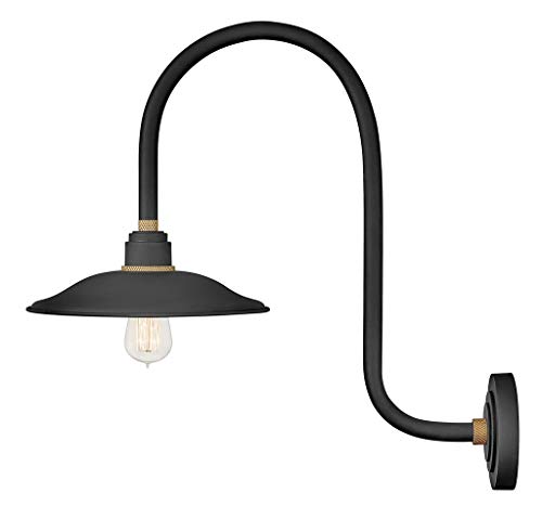 hinkley-foundry-10776tk-outdoor-wall-sconce-1-light-100w-textured-black image 2