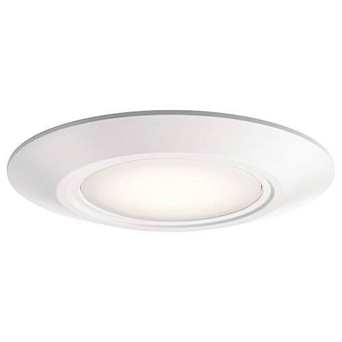 kichler-horizon-6-5-3000k-led-downlight-with-polycarbonate-white-diffuser-white- image 2