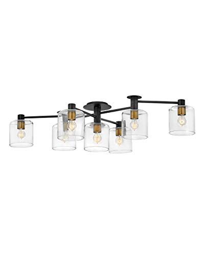 hinkley-axel-large-seven-light-semi-flush-mount-ceiling-light-adjustable-arms-tr image 4
