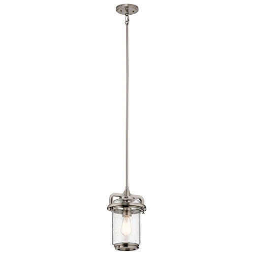 kichler-andover-collection-44210clp-one-light-mini-pendant-classic-pewter image 2