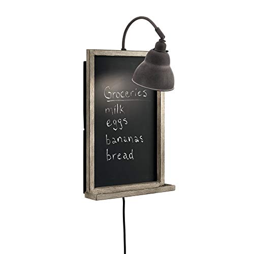 kichler-44015wzc-chalkboard-wall-sconce-with-gooseneck-light-olde-bronze-24-inch image 2
