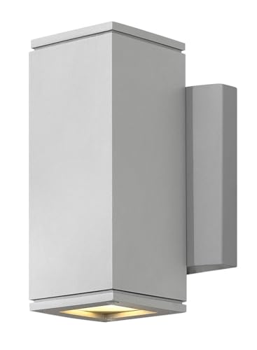 hinkley-kore-7-5-one-light-5w-integrated-led-outdoor-square-small-wall-mount-tit image 2