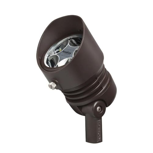 kichler-16201bbr30-120v-led-12-5w-35-degree-flood-light-3000k-bronzed-brass-wet- image 2